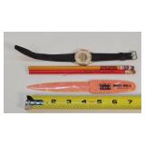 MM Watch, Letter Opener, & 1 MM Pencil