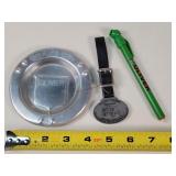 Oliver Pressure Guage, Ash Tray, Watch Fob