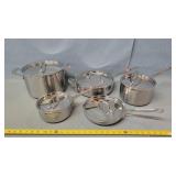 5- Piece Cuisinart Stainless Cookware Set