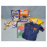 Cub Scouts Shirt, Pins, Pennants, Cereal Boxea