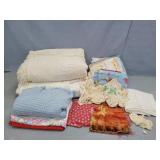 Blankets, Pillow Cases, & Doilies