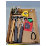 Hammers, Tape Measure, Plyers & More