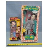 Pee Wee Herman & Howdy Doody Dolls