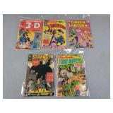 5- 12c - 25c Vintage Comic Books