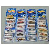 24- Packs of Hot Wheels Vehicles