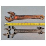 Vintage Harrow & Cultivator Wrenches