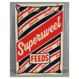 Supersweet Feeds Enamel Metal Sign 16x24