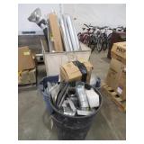 Lot - Misc. Galvanized Pipe, etc.