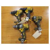 Lot - DeWalt Cordless Drills