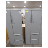 Lot - (2) Office Closets