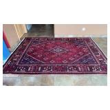 MADE IN IRAN  125"x 84" WOOL AREA RUG