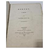 ROKEBY BY WALTER SCOTT 1813