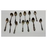 STERLING SOUVENIR & SERVING SPOONS