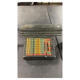 MARCHANT ANTIQUE ADDING MACHINE 17" X 16" X 9.5"