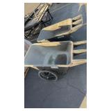 2 RUBBERMAID WHEEL BARROWS