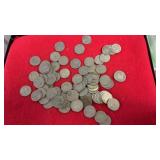 BAG OF FOREIGN COINS