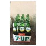 12 FRESCA BOTTLES IN 7UP CARTON & CANADA DRY