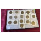 GROUP OF 16 RUSSIAN COINS