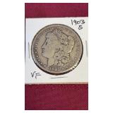 1903-S MORGAN SILVER DOLLAR