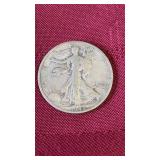 1943 WALKING LIBERTY SILVER HALF DOLLAR