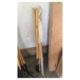 GROUP OF BROOMSTICKS FOR BROOMSTICK GAME