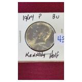 1964-P KENNEDY SILVER HALF DOLLAR