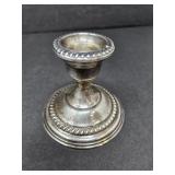 STERLING WEIGHTED EMPIRE CANDLE HOLDER