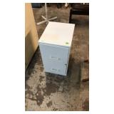 2 DRAWER METAL FILE