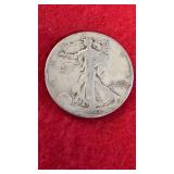 1942 WALKING LIBERTY SILVER HALF DOLLAR