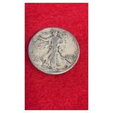 1942 WALKING LIBERTY SILVER HALF DOLLAR