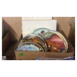 BX OF COLLECTIBLE PLATES