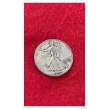 1942  WALKING LIBERTY SILVER HALF DOLLAR