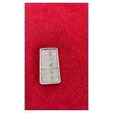 HAMILTON MINT HERBERT C. HOOVER 1 OUNCE SILVER BAR