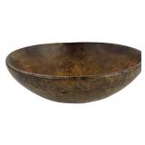 11" AMERICAN BURL BOWL, EXCELLENT COLOR