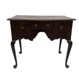 18THC. AMERICAN CHERRY OR WALNUT QUEEN ANNE LOWBOY