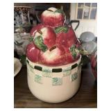 Apple cookie jar