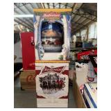 2 Budweiser holiday steins