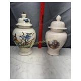 Two vintage ginger jars