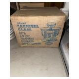 Carnival harvest goblets in box