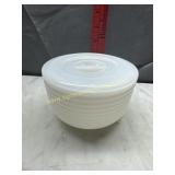 Anchor hocking grease dish with lid