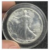 1989 US Silver Eagle