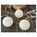 6" Snowball Lamps