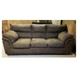 Microfiber 3 Cushion Sofa
