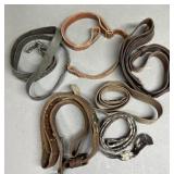 6 - Leather Rifle Slings