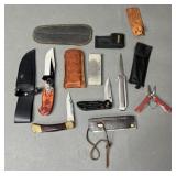 Knives, Sharpening Stones & Nylon Sheaths