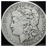 1886-O Morgan Silver Dollar Better Date