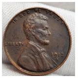 1912-S Lincoln Cent VF Better Date