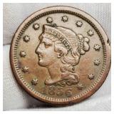 1856 Large Cent XF45+