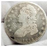 1834 Capped Bust Liberty Half Dollar