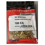 100ct Winchester .38 Special Brass